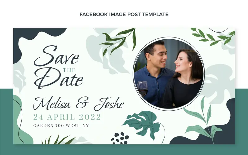 Undangan digital bergaya minimalis dan futuristik